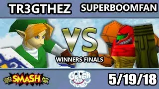 GOML 2018 - PG | SuPeRbOoMfAn (Samus) Vs. SSBMTL | Tr3gTheZ (Link) Low Tier Winners Finals