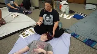 Neck Massage with Kristen Lumsden from Intro to Thai Massage in Austin, Texas CE Classes & Training