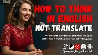 How to Think in English, Not Translate  | English Learning Podcast 🎙️🚀