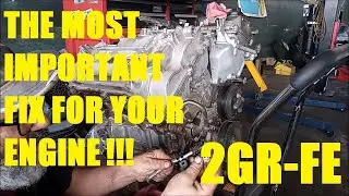 How to Replace the VVTI Oil Line - Toyota 3.5-liter V6 2GR-FE - Rav4 Highlander Camry RX350 ES350