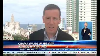 Obama wraps up his Cuba visit: Steve Mort report