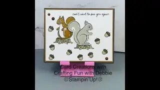 Fluffy Squirrel Bundle from Stampin'Up! Card#2