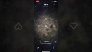 (iPhone app) Mubert -SciFi channel sample (AI generative music)