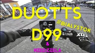 Białystok miasto kontrastów - niedziela to i jest czill - testów dji ciąg dalszy :) Duotts  D99.