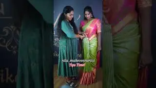 Tips #Saree Draping #nilamakeoverartistry #nilaasfashioninstitute #niladheeban #nila