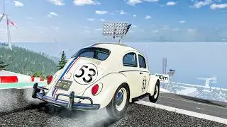 Big Ramp Car Jumps #8 – BeamNG Drive | CrashBoomPunk
