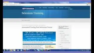 Free Selenium Videos from TrainingRite.com, Selenium Tutorial  Writing Code Selenium RC Server