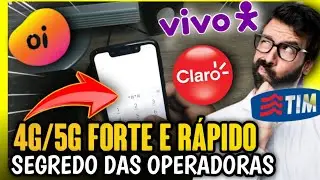 🚨 Deixe 4G FORTE e R&Aacute;PIDO! Como AUMENTAR O SINAL e a Velocidade da REDE M&oacute;vel CELULAR Android 2024