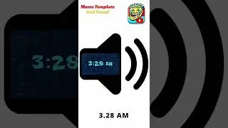 3 28 AM (SpongeBob) Meme Sound Effect 🔊 (FREE No Copyright) #memetemplateandsound #funny #memes