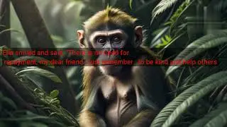 Kindness of an elephant #fairy tale#jungle book