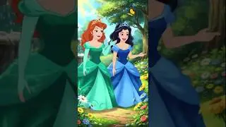 princess dance with garden