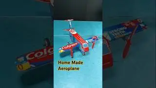 DIY Mini Airplane Using Colgate &ndash; It Actually Works! #diy #shortvideo #experiment #schoolproject