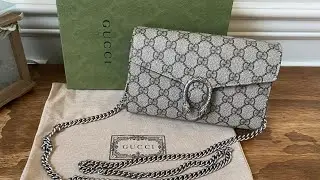 gucci unboxing 2021 || dionysus woc (wallet on chain)