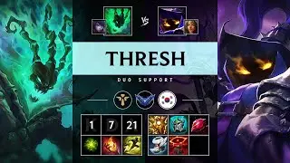 Thresh Support vs Veigar - KR Diamond Patch 25.17