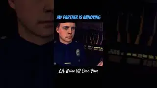 #shorts #gaming #gameplay #lanoire #vr #virtualreality #ps4 #psvr #funny #rage #cops #police