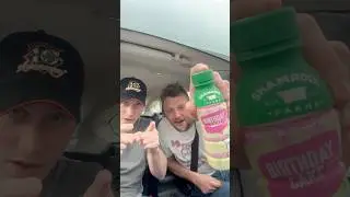 Food experts review birthday cake milk!! #food #drink #milk #happybirthday #reacts #reaction