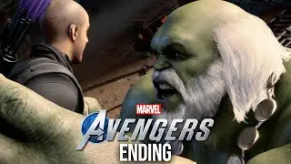 MARVEL'S AVENGERS HAWKEYE DLC ENDING Gameplay Walkthrough - HAWKEYE vs MAESTRO (Hulk)