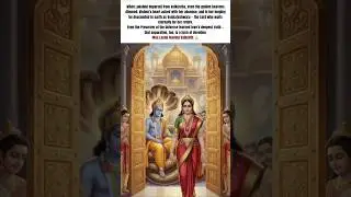 When Lakshmi Left Vaikuntha | The Sorrow of Lord Vishnu #ytshorts #vishnu #laxmi #sanatandharma