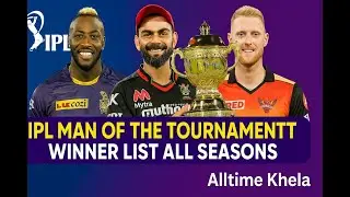 IPL Man of the Tournament Winners List | All Seasons (2008-2025) | Alltime Khela
