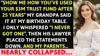 My Parents Hid My $3M Trust Fund For 25 Years—Grandpa Exposed Everything On My Birthday