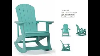 Adirondack Chair production and packing video - Sunshine Furniture