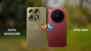 Motorola Signature vs Vivo X300 - Snapdragon 8 Gen 5 vs Dimensity 9500! Kaun Sa Le?