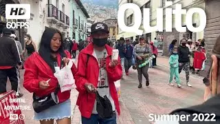 [HD] Quito Ecuador Walking Tour