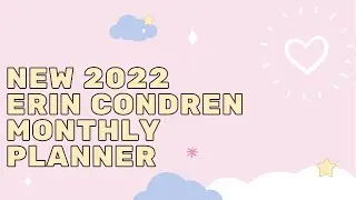 Erin Condren || 2022 monthly planner || review and flip through || haul