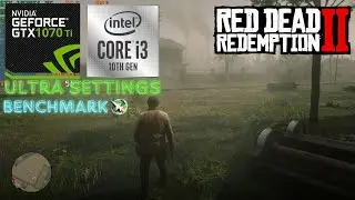GTX 1070 Ti 8GB - Red Dead Redemption 2 On Ultra Graphics Settings (Benchmark) - 2024