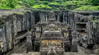 The Ellora Caves are a UNESCO World Heritage Site in Aurangabad, India. #cave #india #usa #mahadev 