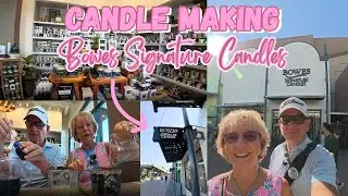 Pouring Disney Magic:Our Candle-Making Experience at Bowes Signature Candles #disney #disneysprings