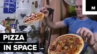 Pizza Party in Space