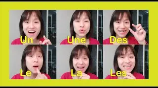 Pháp âm tiếng Pháp 🇨🇵 UN | UNE | DES | LE | LA | LES | Articles indéfinis / définis