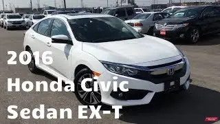 2016 Honda Civic Sedan EX-T | WHITBY OSHAWA HONDA | Stock #: U7089