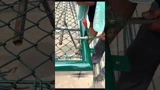 fence wire mesh installation tool | Fence wire mesh tool |wire fencing tool #shorts #short #jugaad