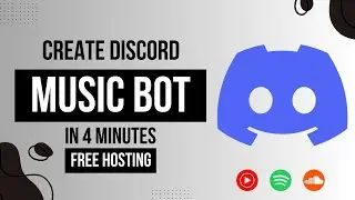 How to create discord music bot under 4 minutes | Free Hosting | LavaLink | Full Guide