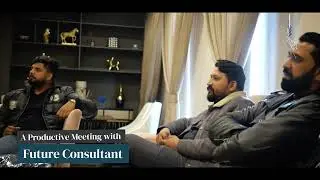 A Productive Meeting with Future Consultant - CEO Hamza Akmal Sky Agency