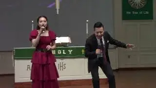 Ca sĩ Tina Ngọc Nữ & Nguyễn Ho&agrave;ng Nam - Nếu T&ocirc;i Kh&ocirc;ng Gặp Ch&uacute;a  trong Chương tr&igrave;nh nhạc Th&aacute;nh Ca