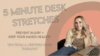 Quick 5 minute STRETCH BREAK for desk workers