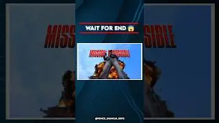 Mission Impossible Reels Editing | Bomb Blast Vfx Video Editing #shorts