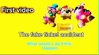 First video : the ticket incident😱 my voice sorry