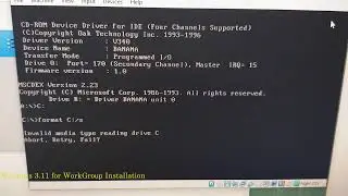 Install Windows 3.11 For Workgroup. Cách cài đặt Windows 3.11 For WorkGroup trên máy ảo VirtualBox