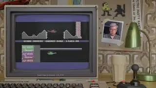 C64 game test . Game title.  Mad Scientist
