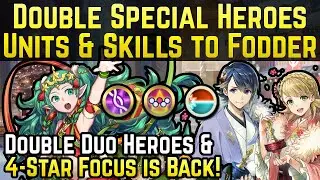 Double Duos & 4* Focus Units are Back? | Double Special Heroes Banner - June 2020