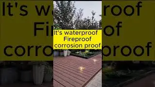 #Wood plastic composite floor