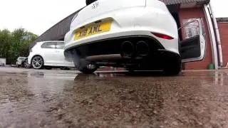 VW Golf R Mk7 BCS Powervalve Full Turbo back Exhaust