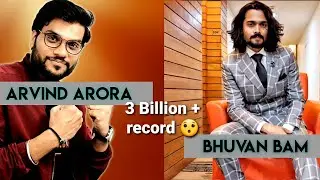 Arvind Arora vs Bhuvan Bam | Veiws record | A2 Motivation {Arvind Arora} & BB Ki Vines | 3B+ views