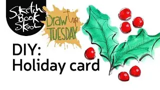 DIY holiday card