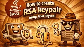 How to create RSA keypair using Java keytool
