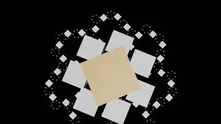 Rotating Cubes N Stuff #blender #recursion
